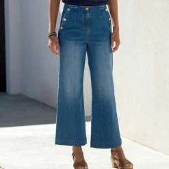 Jean flare, taille haute