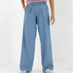 Jean large fluide