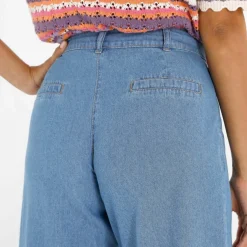 Jean large fluide