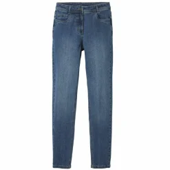 Jean slim taille haute, grande stature