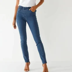 Jean ultra stretch, coutures affinantes