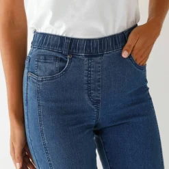 Jean ultra stretch, coutures affinantes
