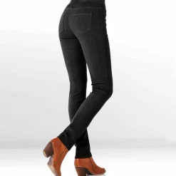 Jegging denim taille élastiquée - petite stature