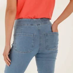 Jegging droit denim ultra stretch