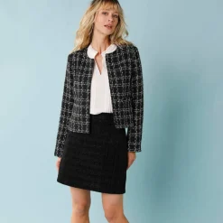 Jupe tweed spécial Petites unie