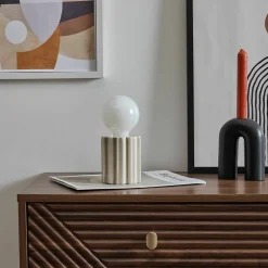 Lampe LED à poser, céramique