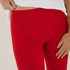 Legging 3/4, bas boutonné