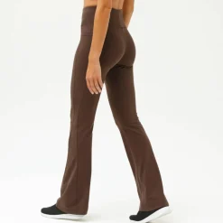 Legging bootcut, taille haute