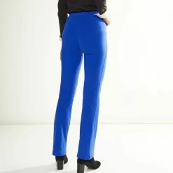 Legging bootcut uni, taille élastiquée