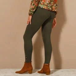 Legging boutons fantaisie