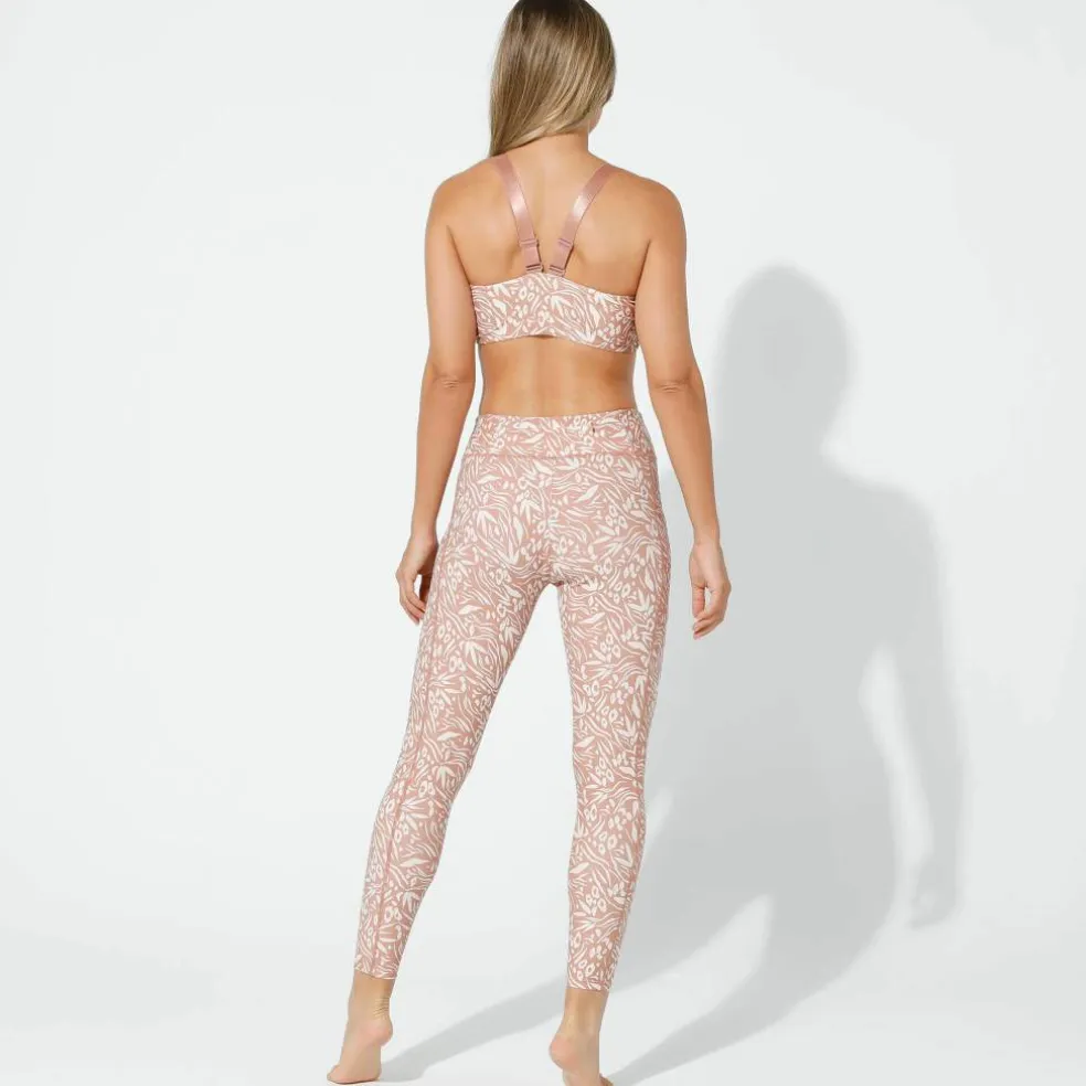 Legging de sport taille haute multi-poches