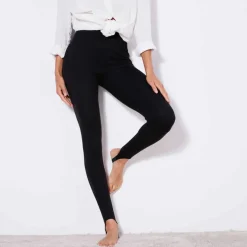 Legging fuseau chaleur avec élastique