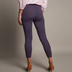 Legging 3/4 macramé, taille élastiquée