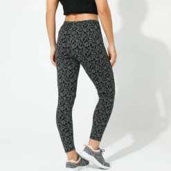 Legging maille jersey imprimé graphique