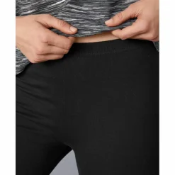 Legging 3/4 maille taille élastiquée