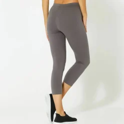 Legging 3/4 maille taille élastiquée