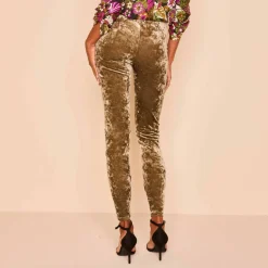 Legging maille velours