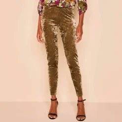 Legging maille velours