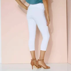 Legging 3/4 taille haute, ventre plat