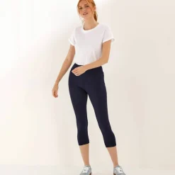 Legging 3/4 taille haute, ventre plat