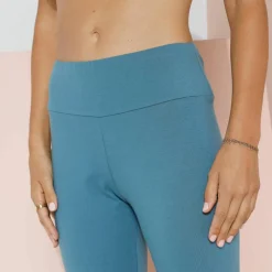 Legging 3/4 taille haute, ventre plat