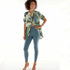 Legging taille haute, ventre plat