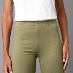 Legging 3/4 taille élastiquée