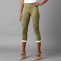 Legging 3/4 taille élastiquée