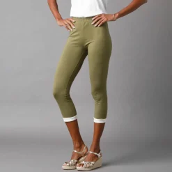 Legging 3/4 taille élastiquée