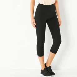 Legging 3/4 uni - lot de 2