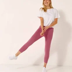 Legging 3/4 uni - lot de 2