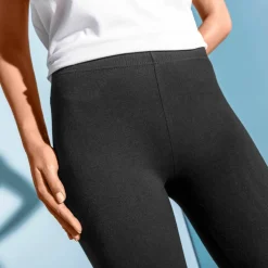 Legging uni maille jersey