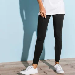 Legging uni maille jersey