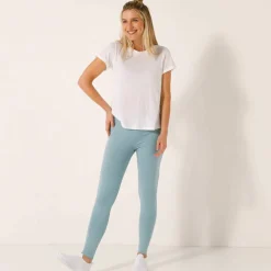 Legging uni maille jersey