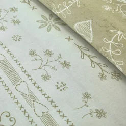 Linge de lit Anceny imprimé coeur - coton