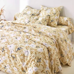 Linge de lit Anna en coton imprimé