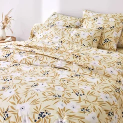 Linge de lit Anna en coton imprimé