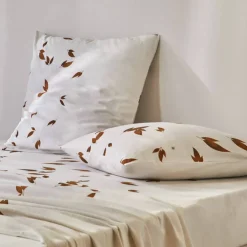 Linge de lit Automne en flanelle imprimée