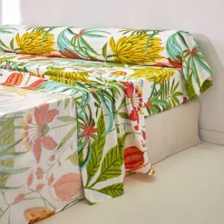 Linge de lit Bali en coton imprimé