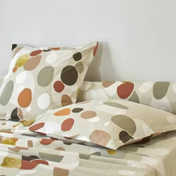 Linge de lit Bulles en coton imprimé