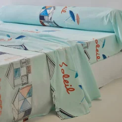 Linge de lit Cabine en coton imprimé
