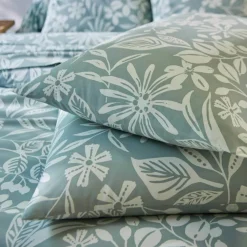 Linge de lit Céline en coton imprimé floral