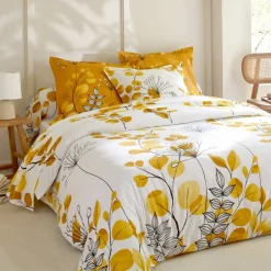 Linge de lit Danae en coton imprimé