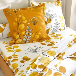 Linge de lit Danae en coton imprimé