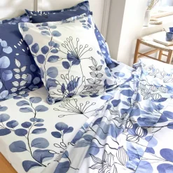 Linge de lit Danae en coton imprimé