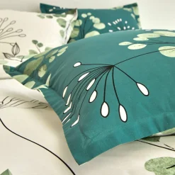 Linge de lit Danae en coton imprimé