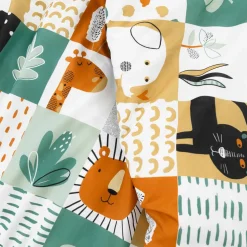 Linge de lit enfant imprimé Africa - coton