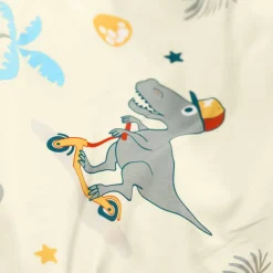 Linge de lit enfant à motifs skate Dinoroul 1 personne - coton