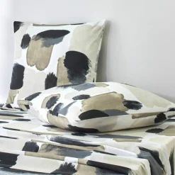 Linge de lit Ernest en coton imprimé