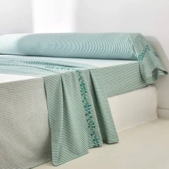 Linge de lit Faustine en coton imprimé